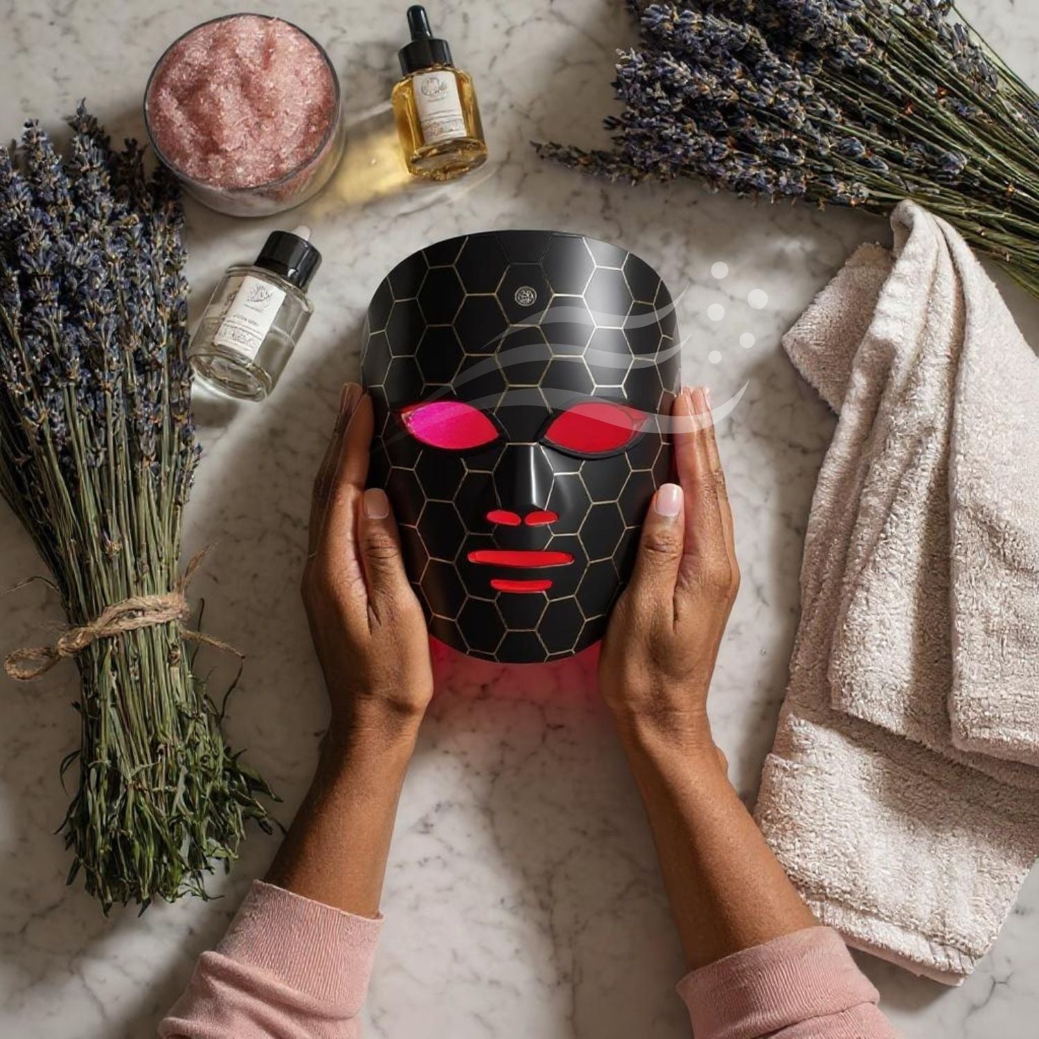 GlowSphere LED Mask Rejuvenece 10 años con solo 15 minutos al día